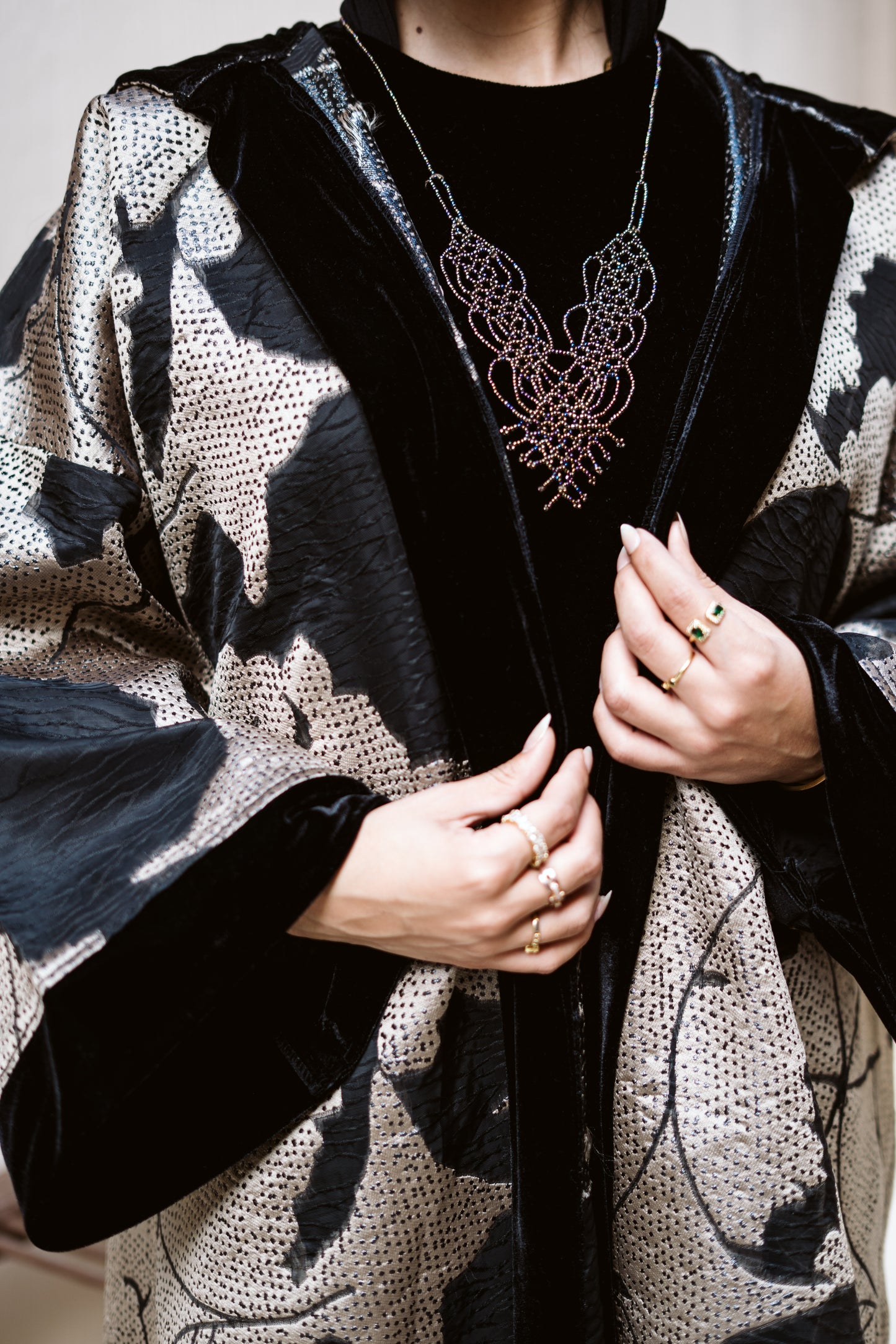 Sukoon Noir Kaftan🌙