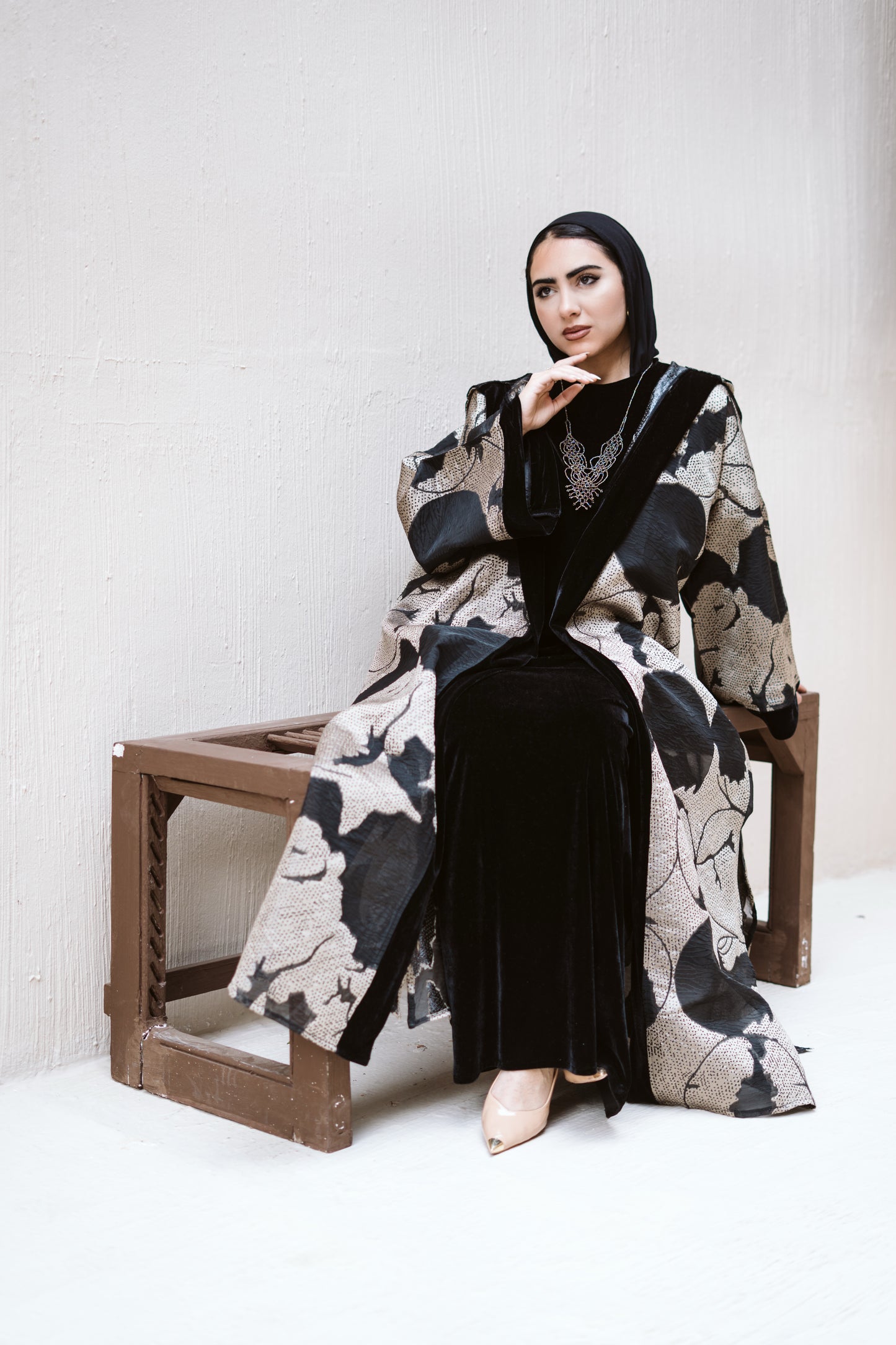 Sukoon Noir Kaftan🌙