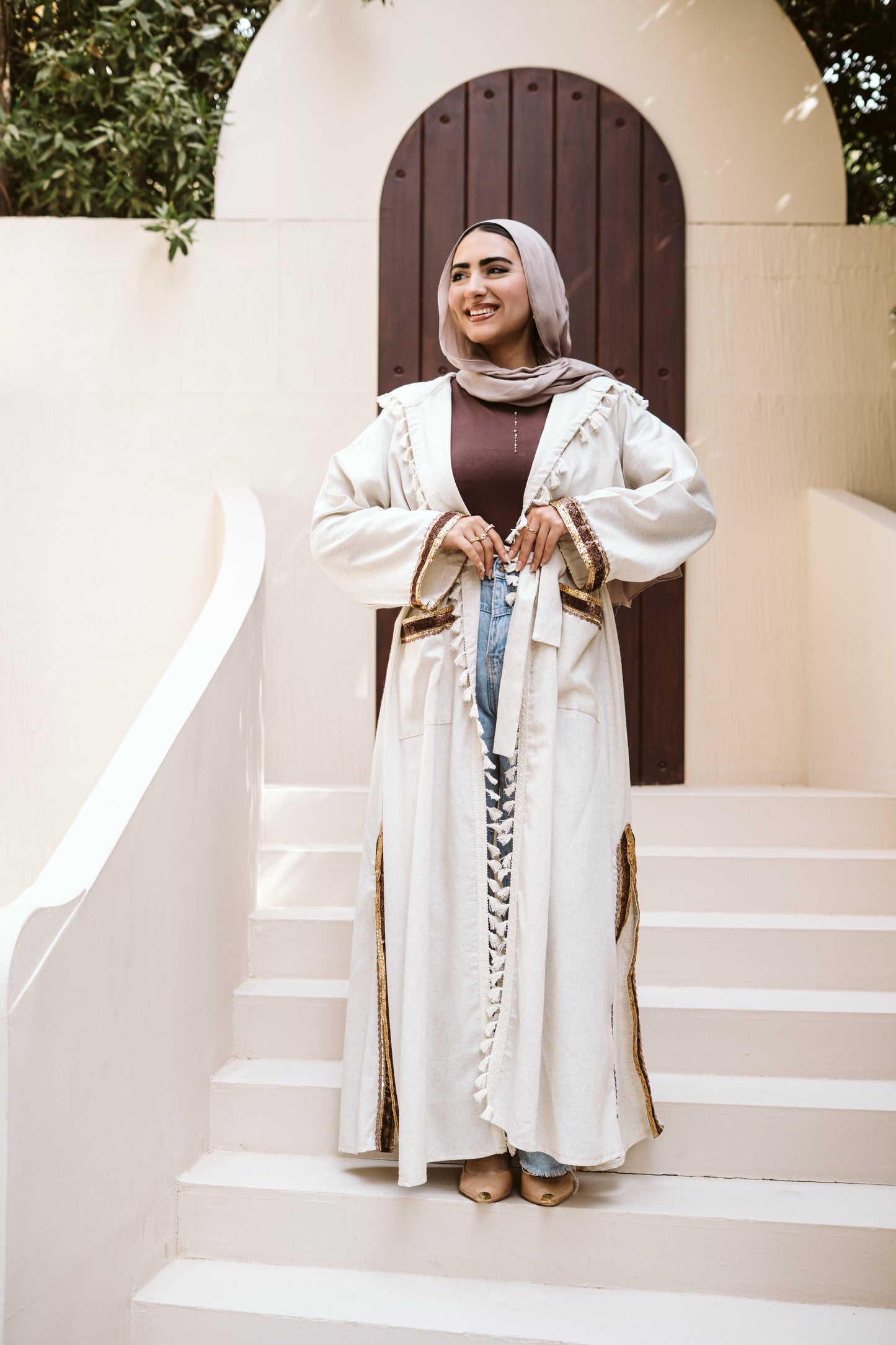 Rimal Ivory Kaftan 🌙