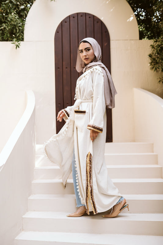 Rimal Ivory Kaftan 🌙